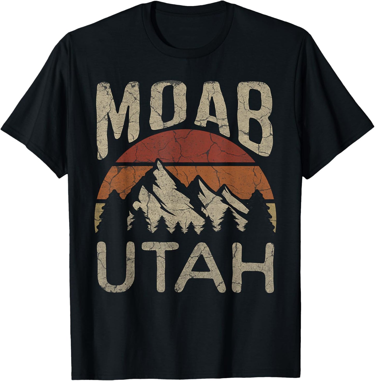 Moab Utah Nature Hiking Outdoors T-Shirt - T-Shirt | Black