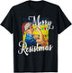 Merry Resistmas, Christmas, Feminist, Strong Woman T-Shirt - T-Shirt | Black