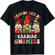 Hanging With My Cardiac Gnomies Funny Christmas Cardiologist T-Shirt - T-Shirt | Black