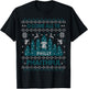 Philadelphia Ugly Christmas Oh Come All Ye Philly Phaithful T-Shirt - T-Shirt | Black