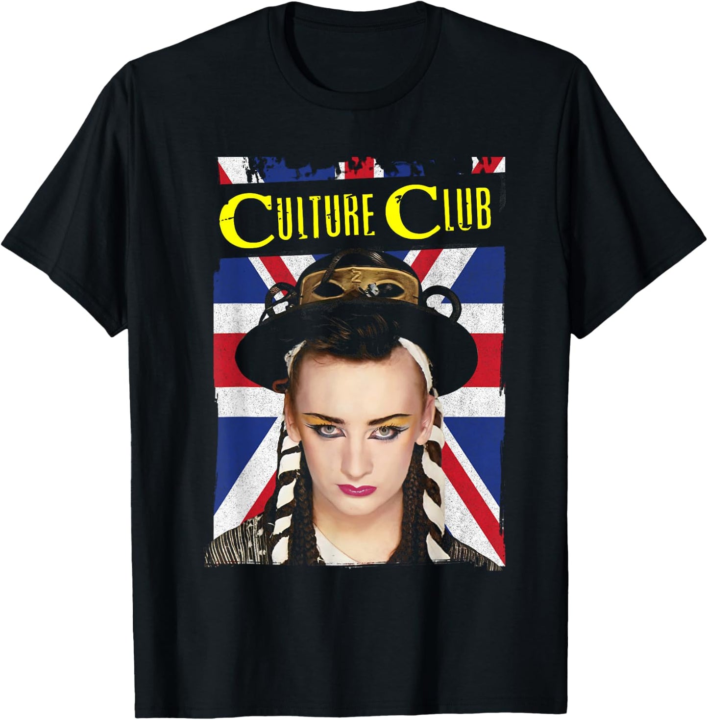 Culture Club – Union Jack T-Shirt - T-Shirt | Black