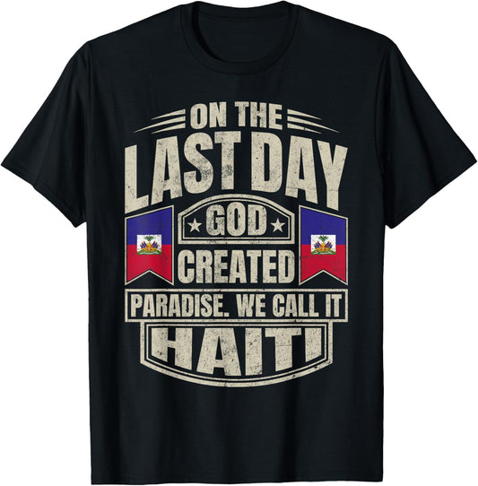 Haitian Men & Women Haiti T-Shirt - T-Shirt | Black