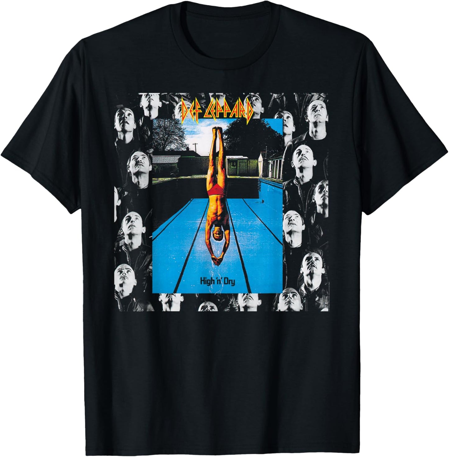 Def Leppard - High 'n' Dry T-Shirt - T-Shirt | Black