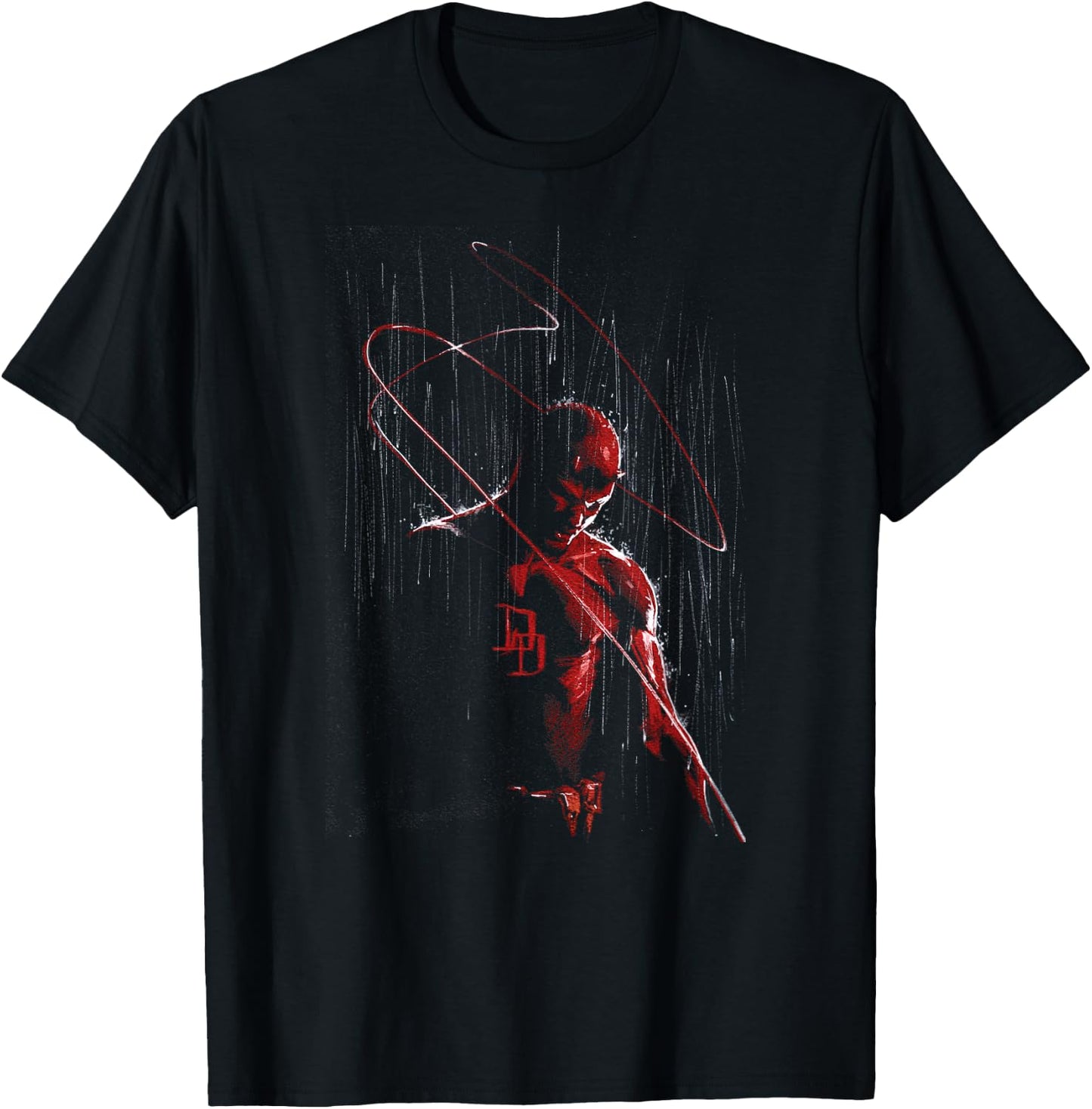 Marvel Daredevil in The Rain Annual #1 Comic Variant Cover T-Shirt - T-Shirt | Black