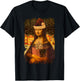 Mona Lisa with Santa Hat for Art Teacher Mona Lisa Christmas Men Women Kids T-Shirt - T-Shirt | Black