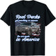 Real american Truck,Avalanche,USA,Patriot,Patriotic,America T-Shirt - T-Shirt | Black