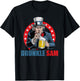 Drunkle Sam Funny 4th of July Uncle Sam USA Beer Drinking T-Shirt - T-Shirt | Black