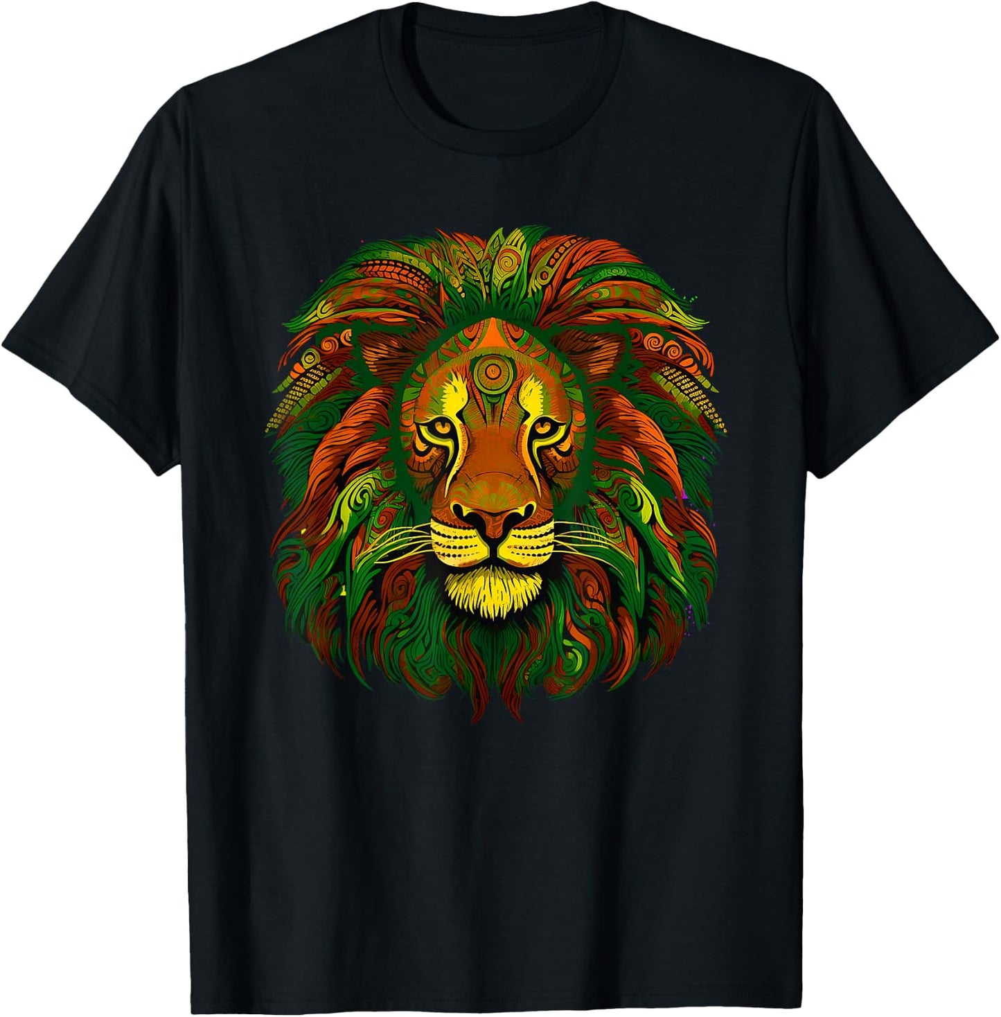 Cool LEO Awesome Lion Zodiac Birthday Sign Women Legend Crew T-Shirt - T-Shirt | Black