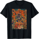 Four Faced Mahakala Tibetan Buddhist Thangka Buddhism T-Shirt - T-Shirt | Black