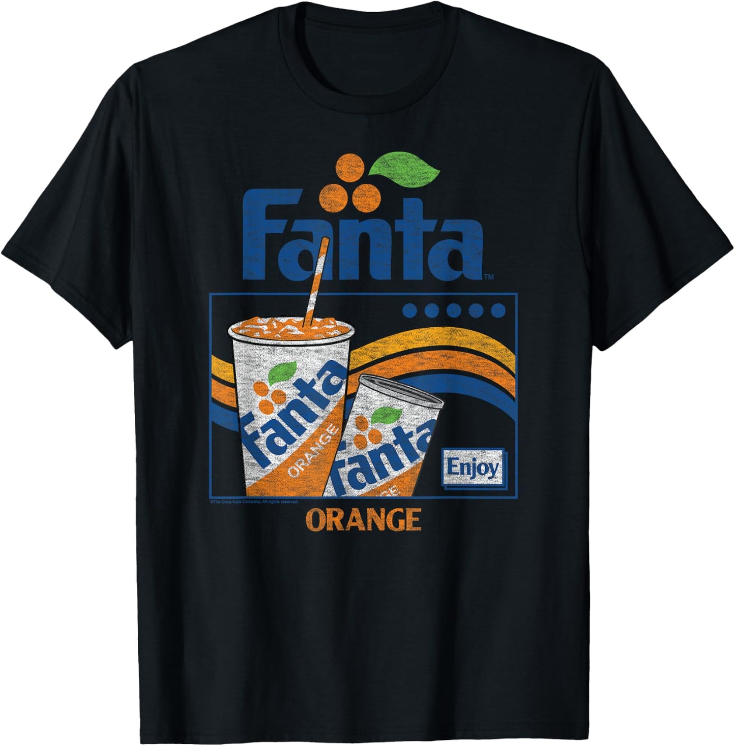 Coca-Cola - Fanta Enjoy T-Shirt - T-Shirt | Black