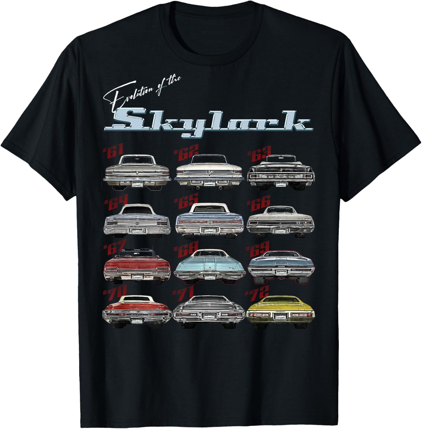 Evolution,Skylark,GS,455,Limited,Gran,Grand,Sport,Muscle Car T-Shirt - T-Shirt | Black