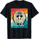 Retro Vintage Kiwi Bird with Sunglasses Animal Lovers T-Shirt - T-Shirt | Black