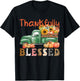 Cute It's Fall Y'all Pumpkin Maple Farm Truck Autumn Fall T-Shirt - T-Shirt | Black