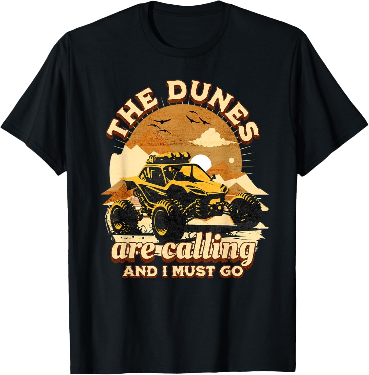 Sand Rail Dune Buggy Offroad Sand Racing Funny Sandrail T-Shirt - T-Shirt | Black