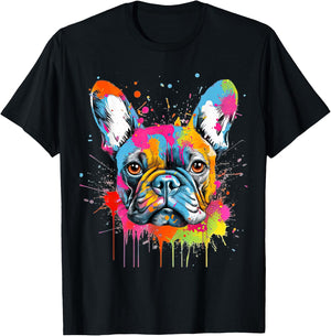 Proud to be a Frenchie lover T-Shirt - T-Shirt | Black