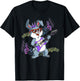 Rabbit Guitar Rockstar T-Shirt - T-Shirt | Black