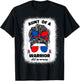Aunt of a Warrior CHD Congenital Heart Defect Awareness Aunt T-Shirt - T-Shirt | Black