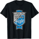 Faded Carolina Beer Label - Queen City Pride T-Shirt - T-Shirt | Black
