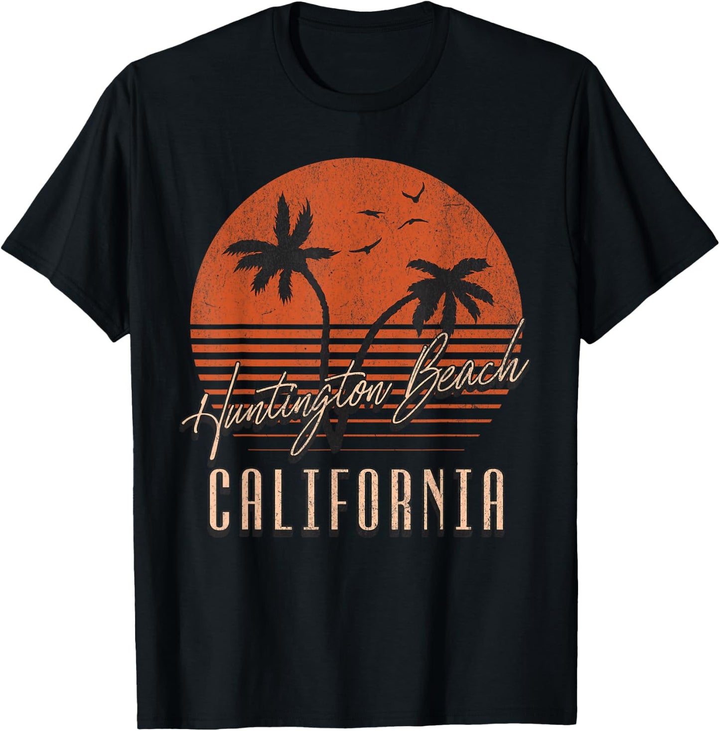 Huntington Beach T-Shirt - T-Shirt | Black