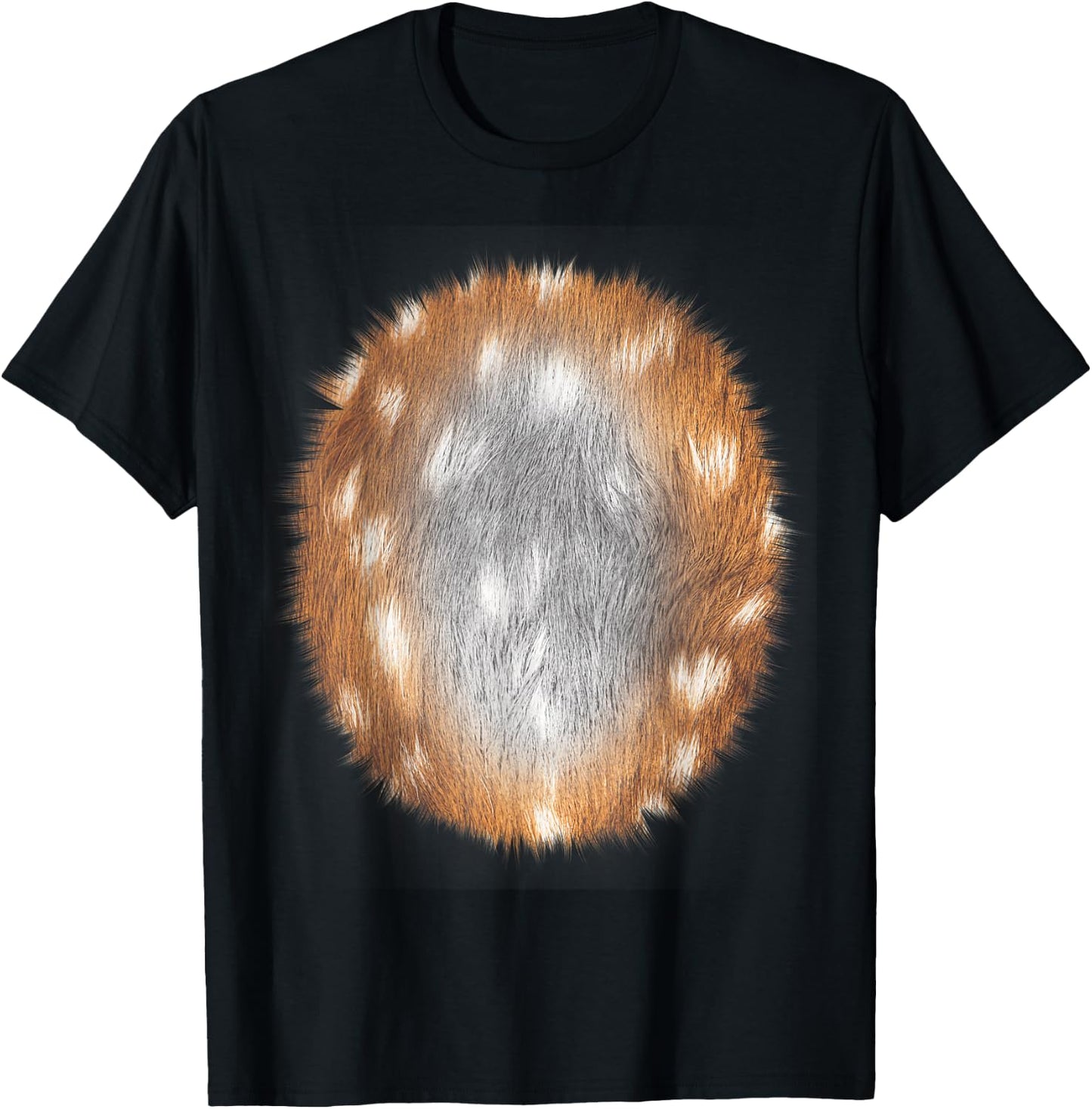 Deer In Headlights Animal Halloween DIY Costume Funny T-Shirt - T-Shirt | Black