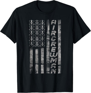 Aircrewman Aircrew AW US Military T-Shirt - T-Shirt | Black