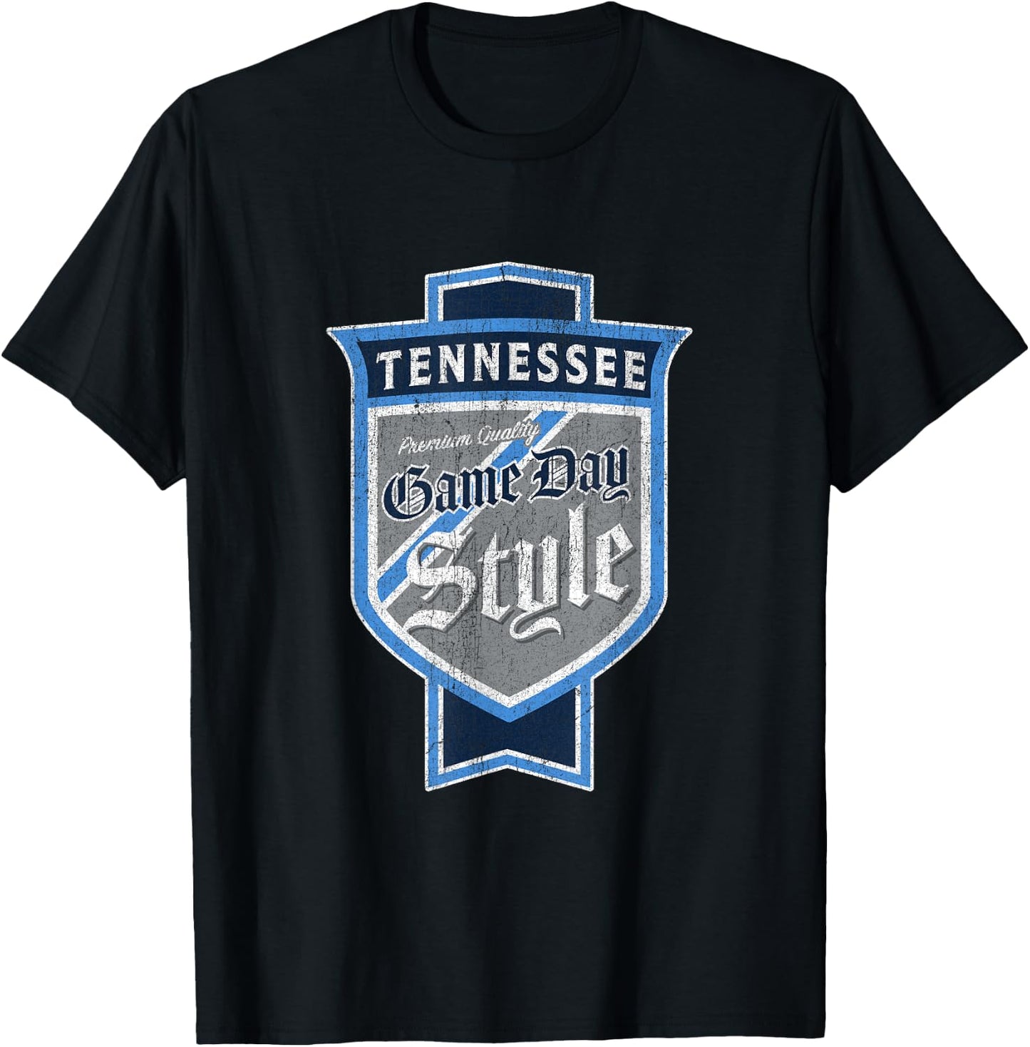 Faded Tennessee Beer Label - NashvillePride T-Shirt - T-Shirt | Black