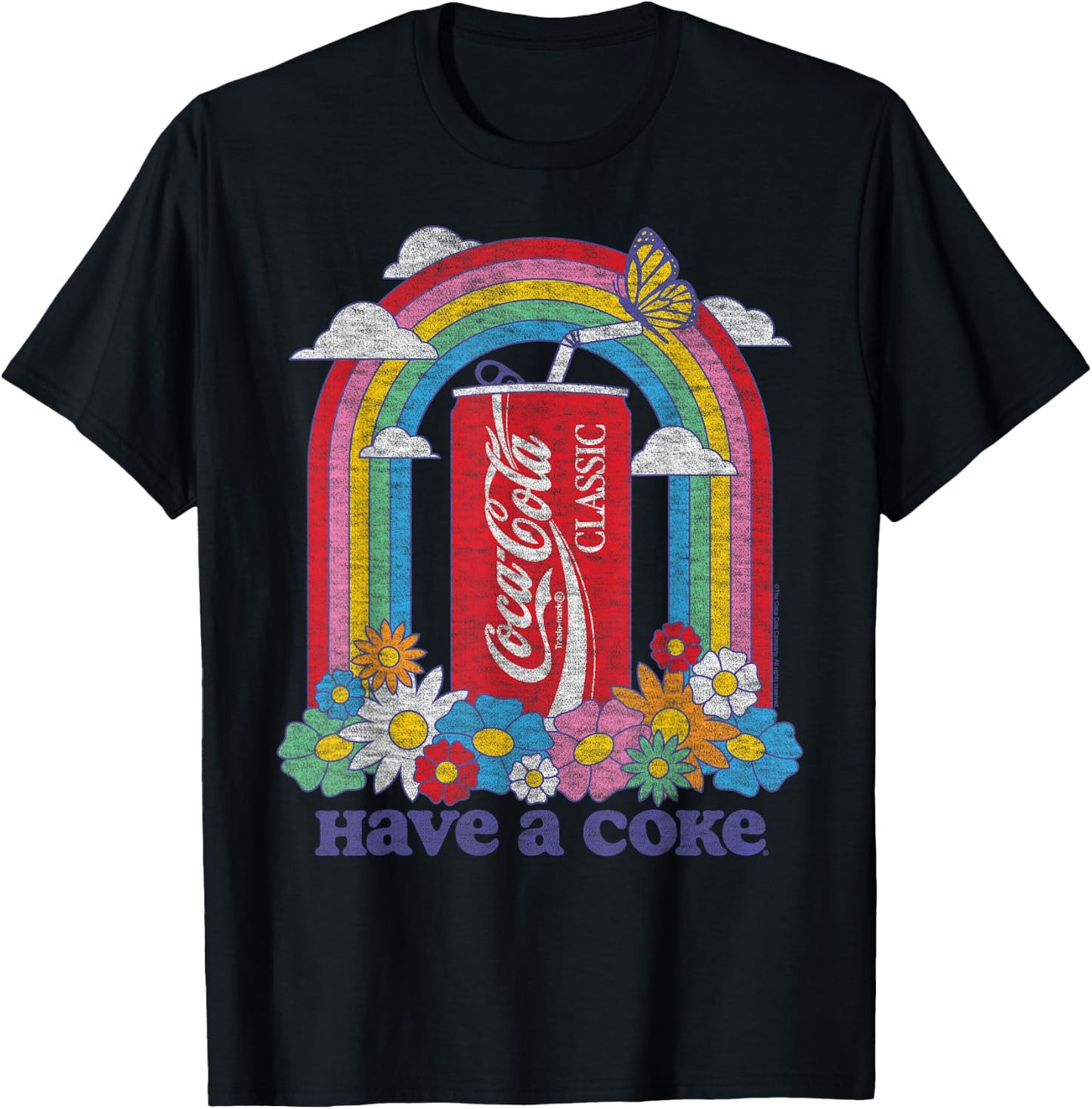 Coca-Cola - Have A Coke Rainbow T-Shirt - T-Shirt | Black