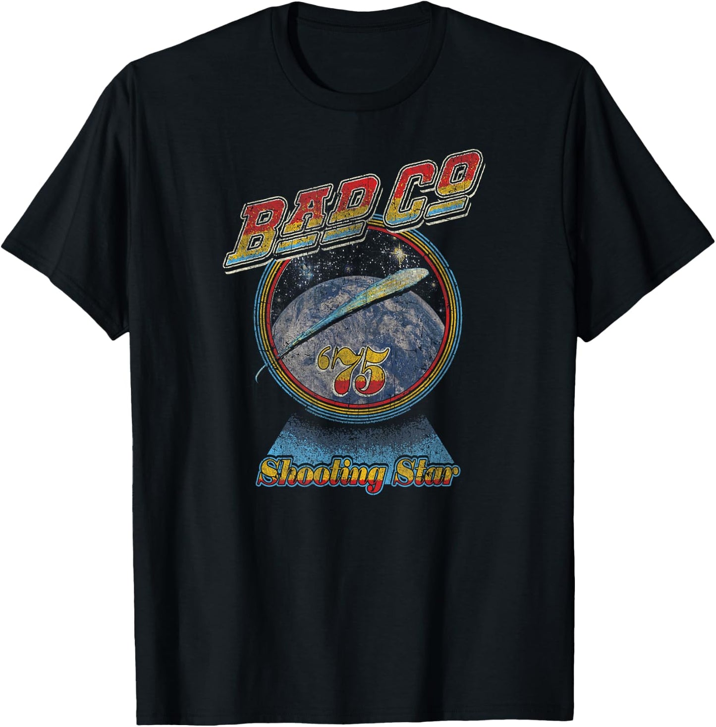 Bad Company - Shooting Star T-Shirt - T-Shirt | Black