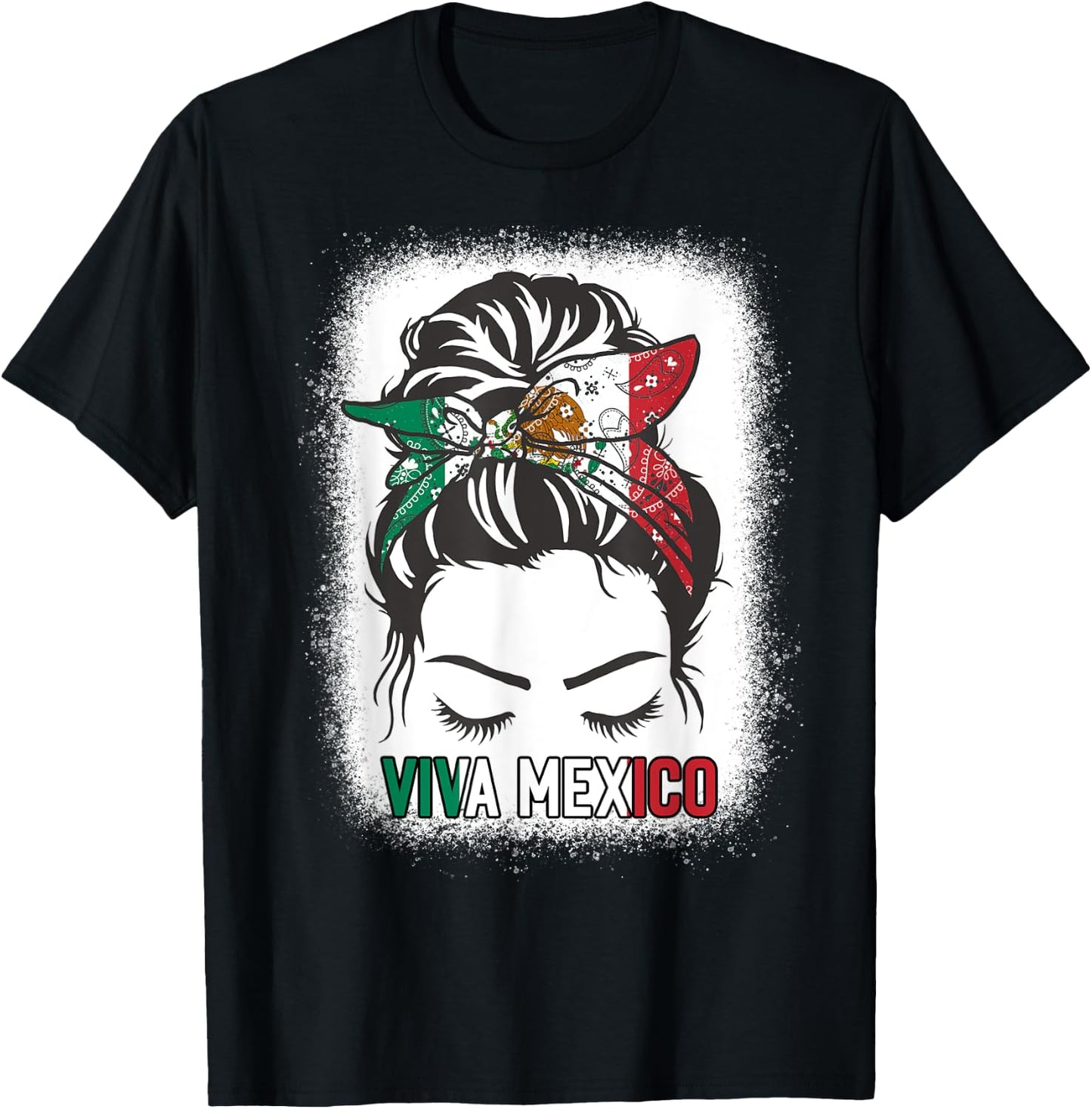 Mexico Independence Day Viva Mexican Flag Pride Hispanic Men T-Shirt - T-Shirt | Black