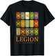 Legions of Rome Roman Army Shield of the Roman Empire T-Shirt - T-Shirt | Black