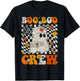 Funny Boo Boo Crew Nurse Halloween Costume Ghost Nursery T-Shirt - T-Shirt | Black