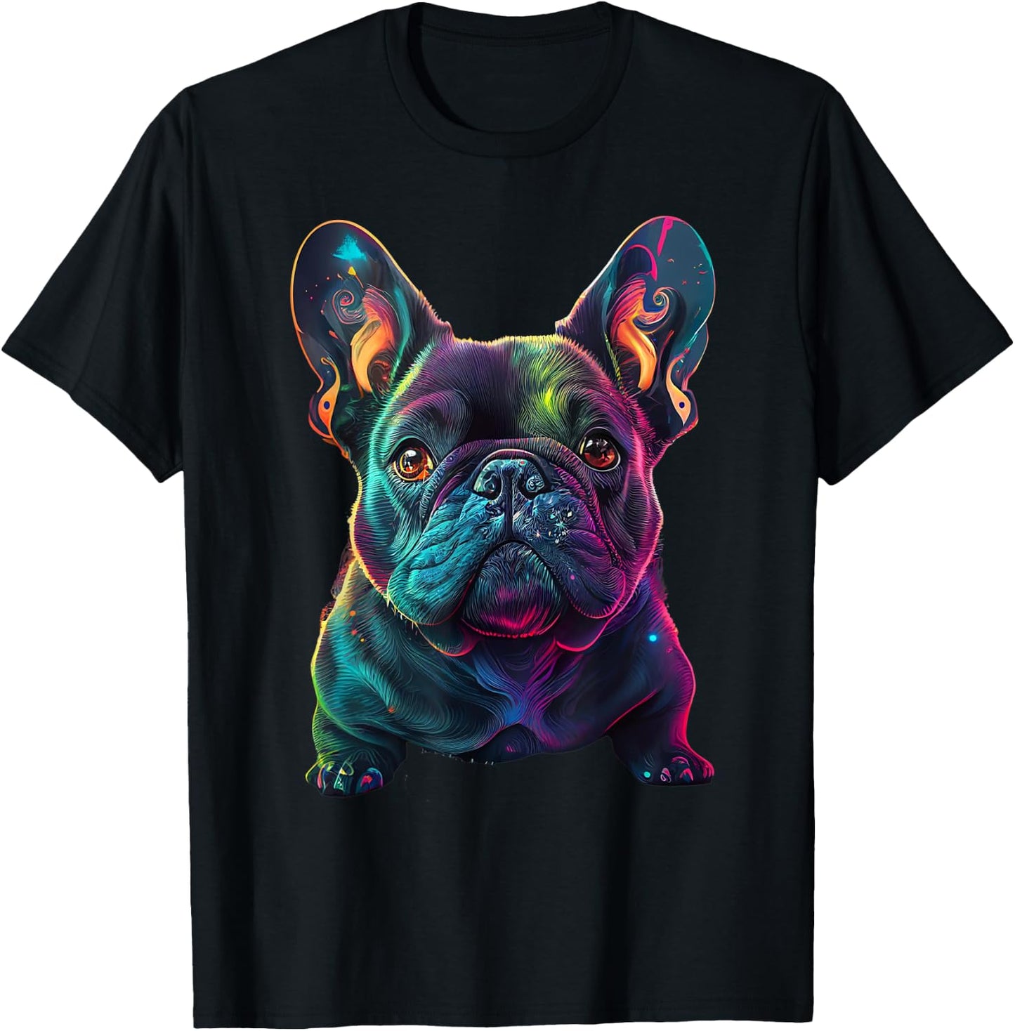 Frenchie Gifts French Bulldog & Women T-Shirt - T-Shirt | Black