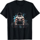 Anime Young Deadlift Fitness Motivation Strenght T-Shirt - T-Shirt | Black