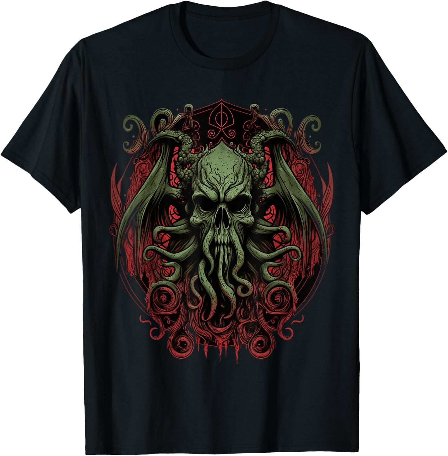 Cthulhu Lovecraft | Horror Cthulhu Myth | Entity of Cthulhu T-Shirt - T-Shirt | Black