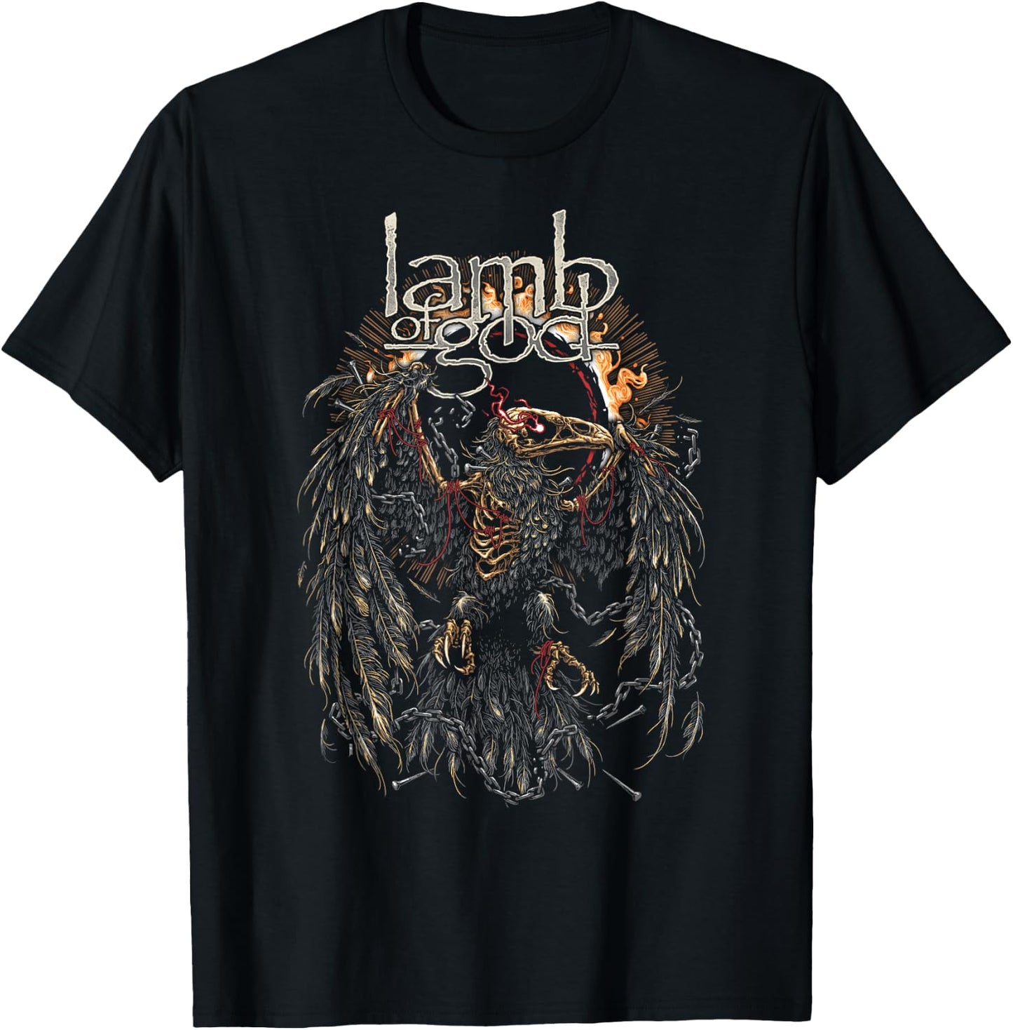 Lamb of God – Eagle Skull T-Shirt - T-Shirt | Black