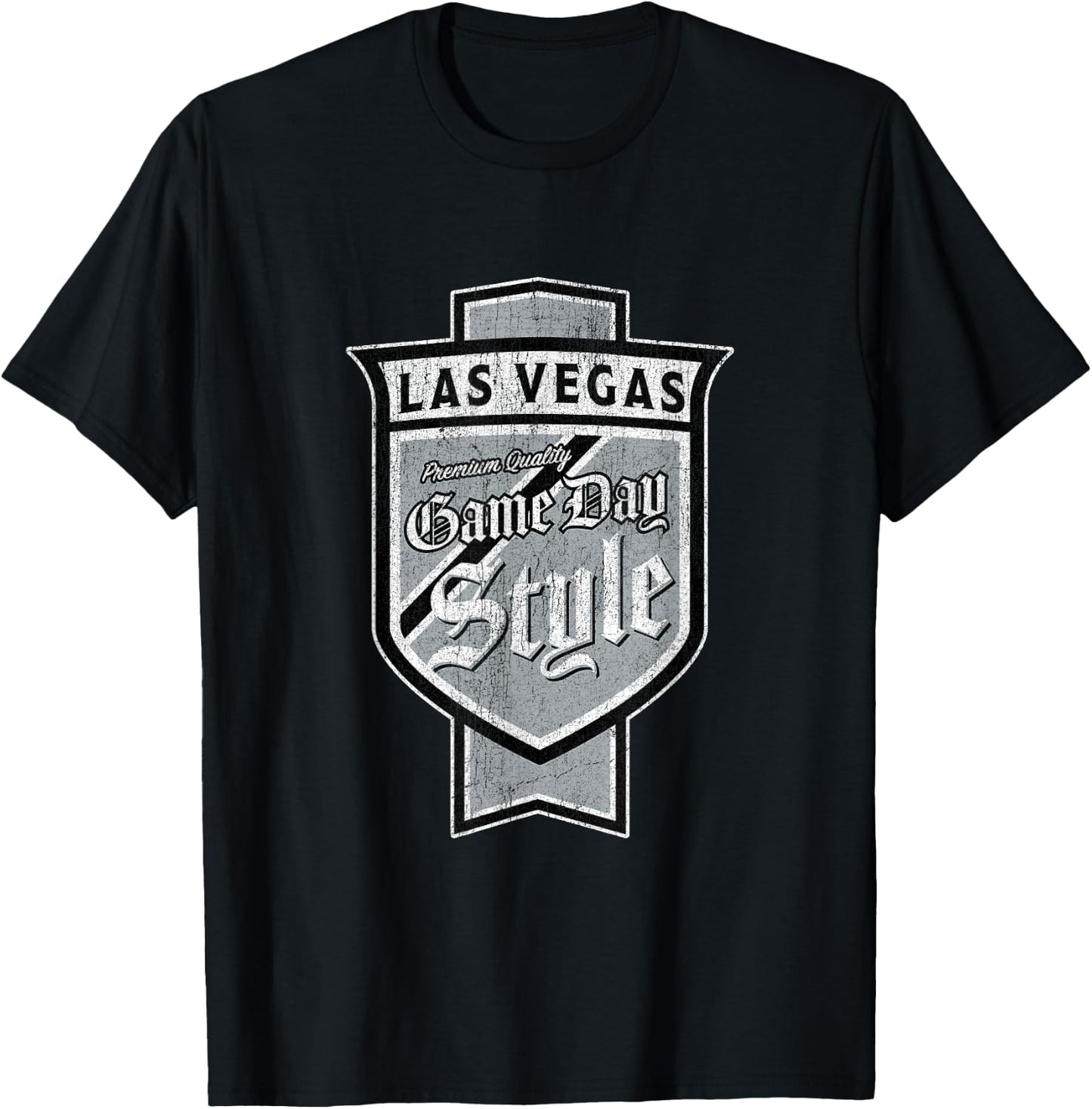 Vintage Las Vegas Beer Label - Sin City Pride T-Shirt - T-Shirt | Black
