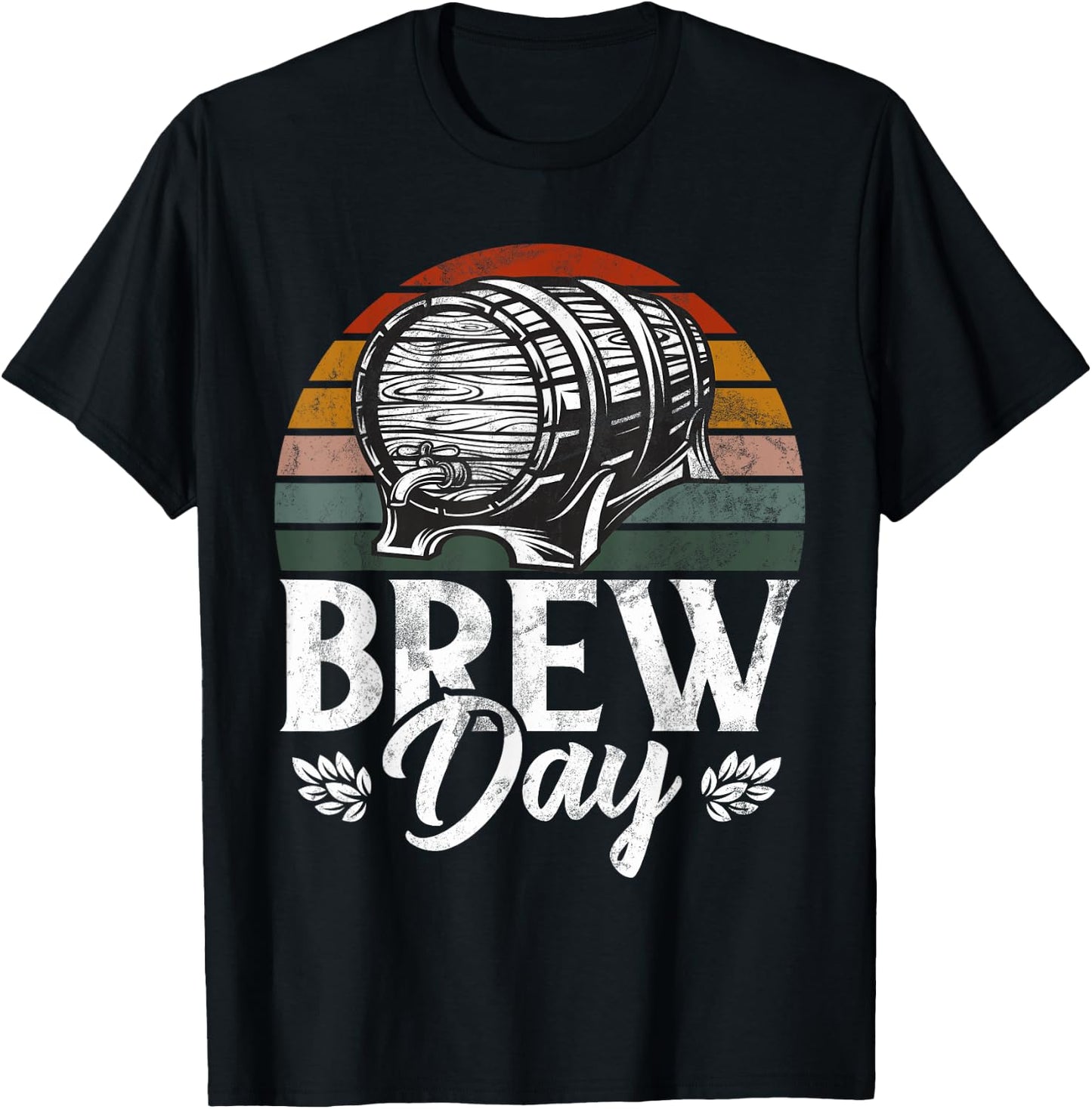 Brew Day Craft Beer Brewers Brew Master Home Brewing Lover T-Shirt - T-Shirt | Black