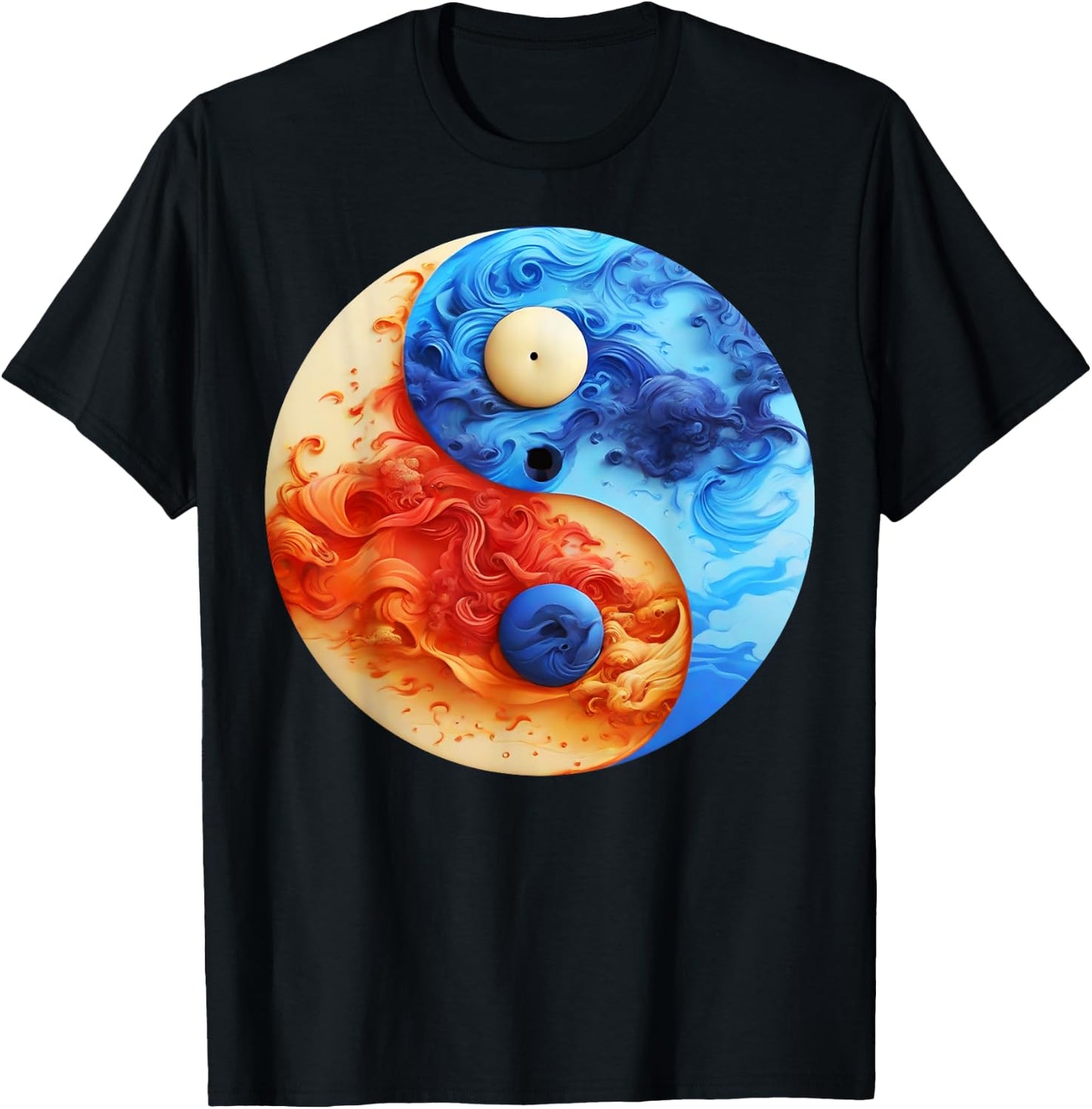Yin Yang T-Shirt - T-Shirt | Black