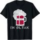 Funny Danish Beer Order Denmark T-Shirt - T-Shirt | Black