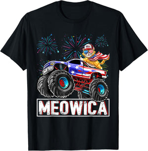 Meowica T-Shirt - T-Shirt | Black