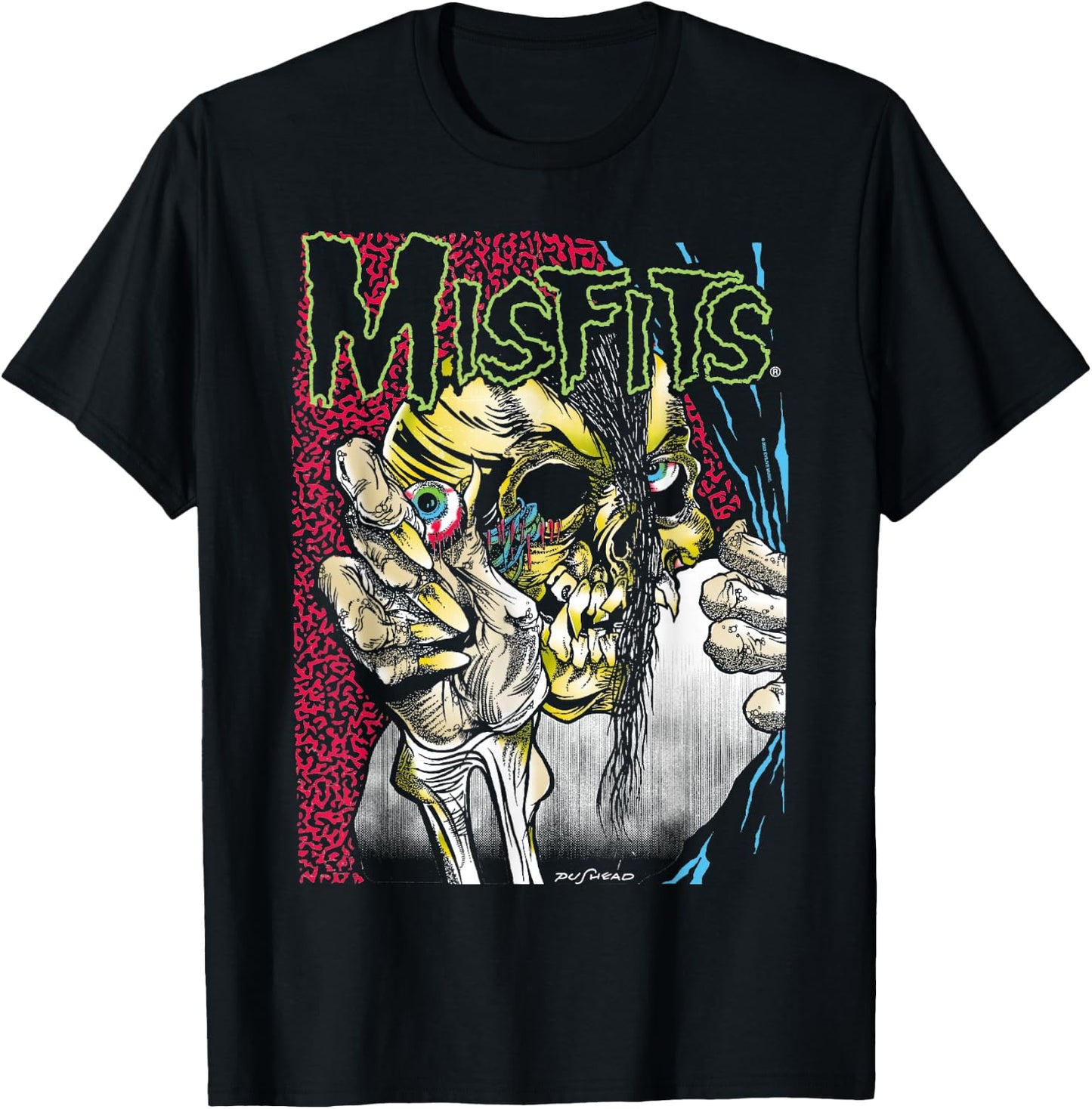 Misfits – Die Die Artwork T-Shirt - T-Shirt | Black