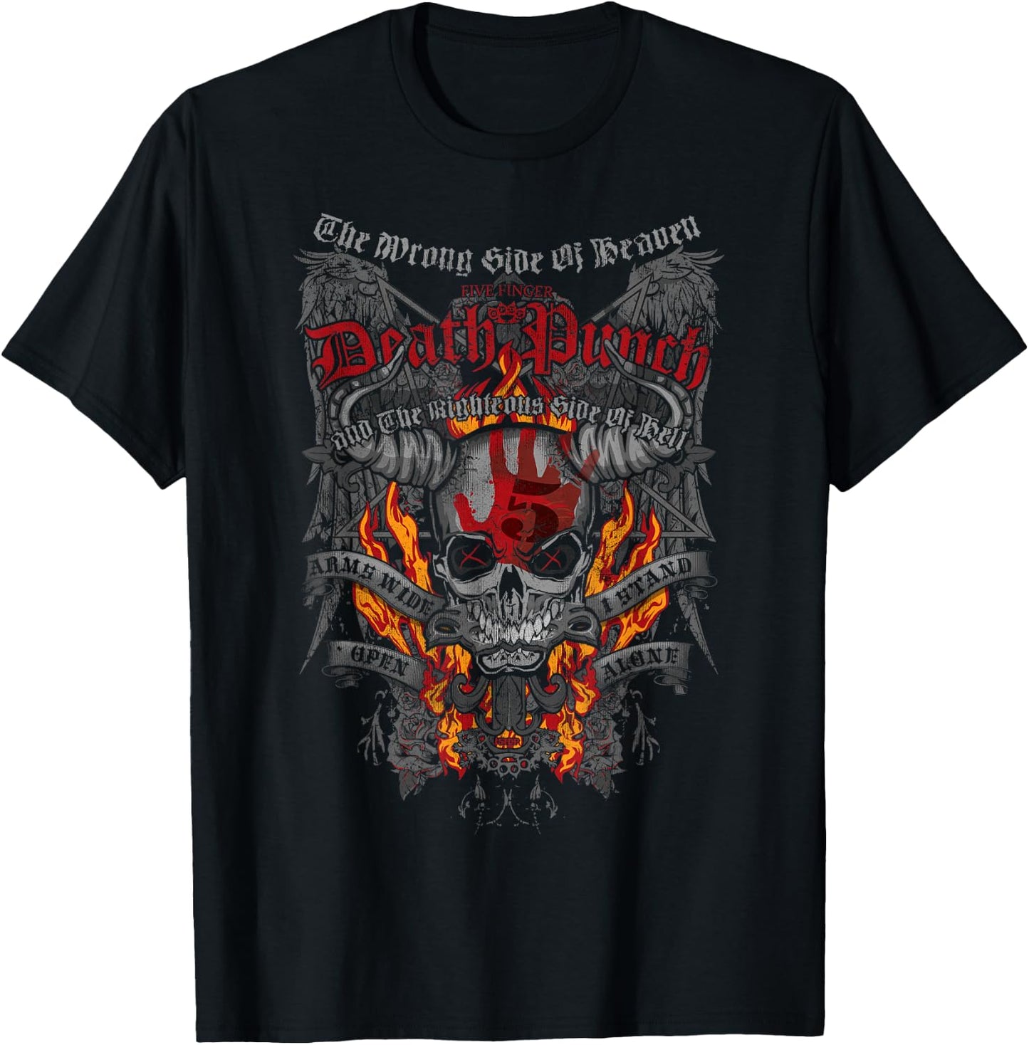 5FDP – Wrong Side T-Shirt - T-Shirt | Black