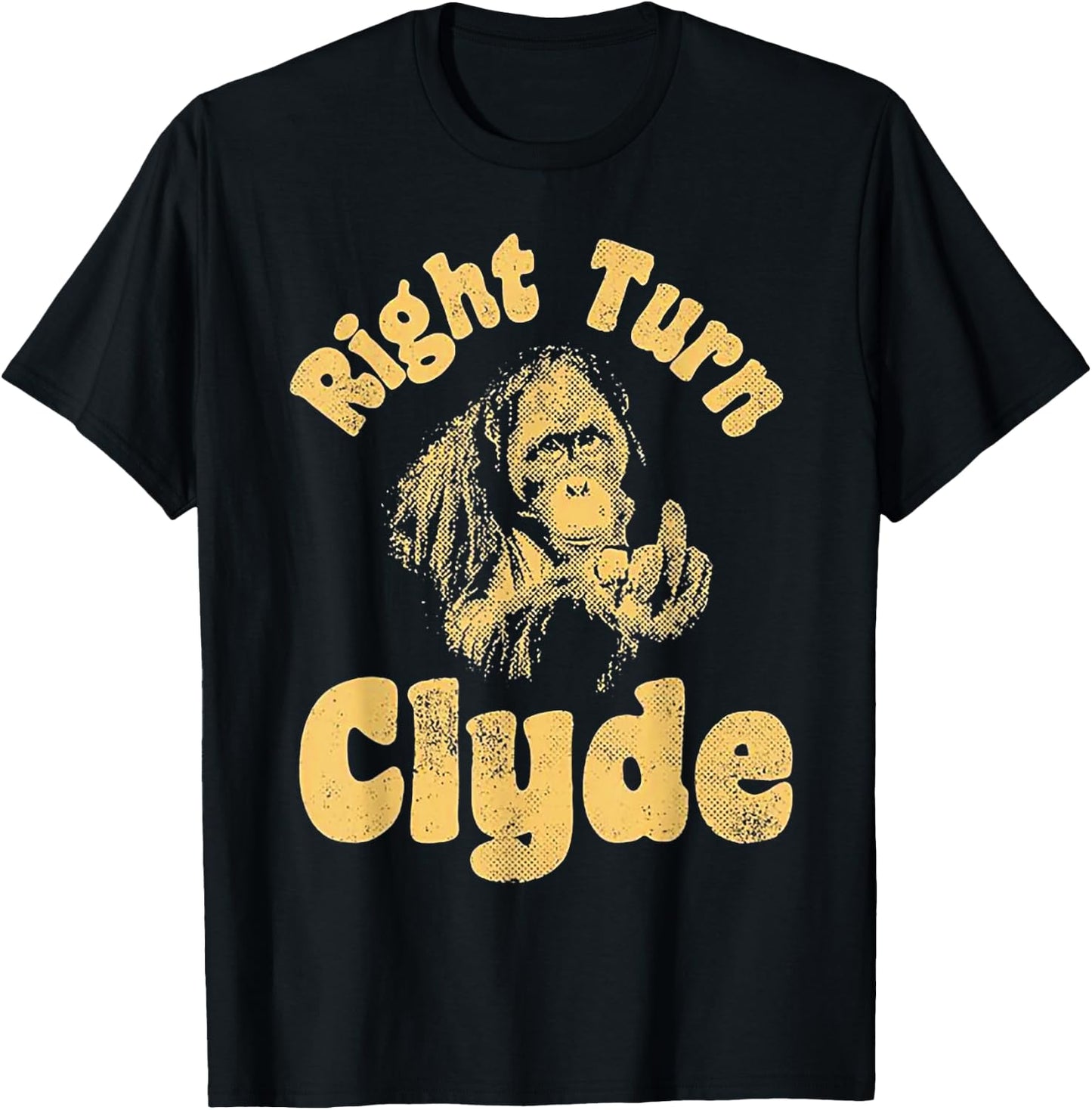 Right Turn Clyde T-Shirt - T-Shirt | Black