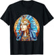 Hatshepsut Stained Glass T-Shirt - T-Shirt | Black