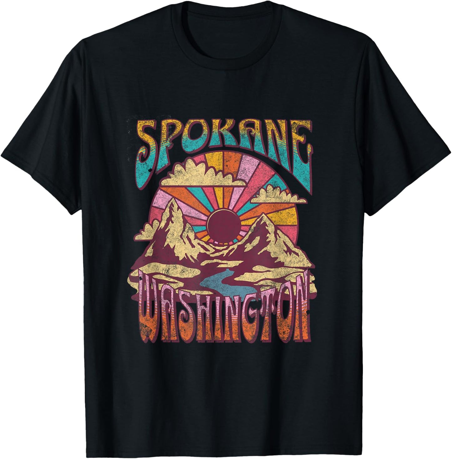 Spokane T-Shirt - T-Shirt | Black