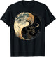Yin Yang Tree of Life Moon Sun Duality T-Shirt - T-Shirt | Black