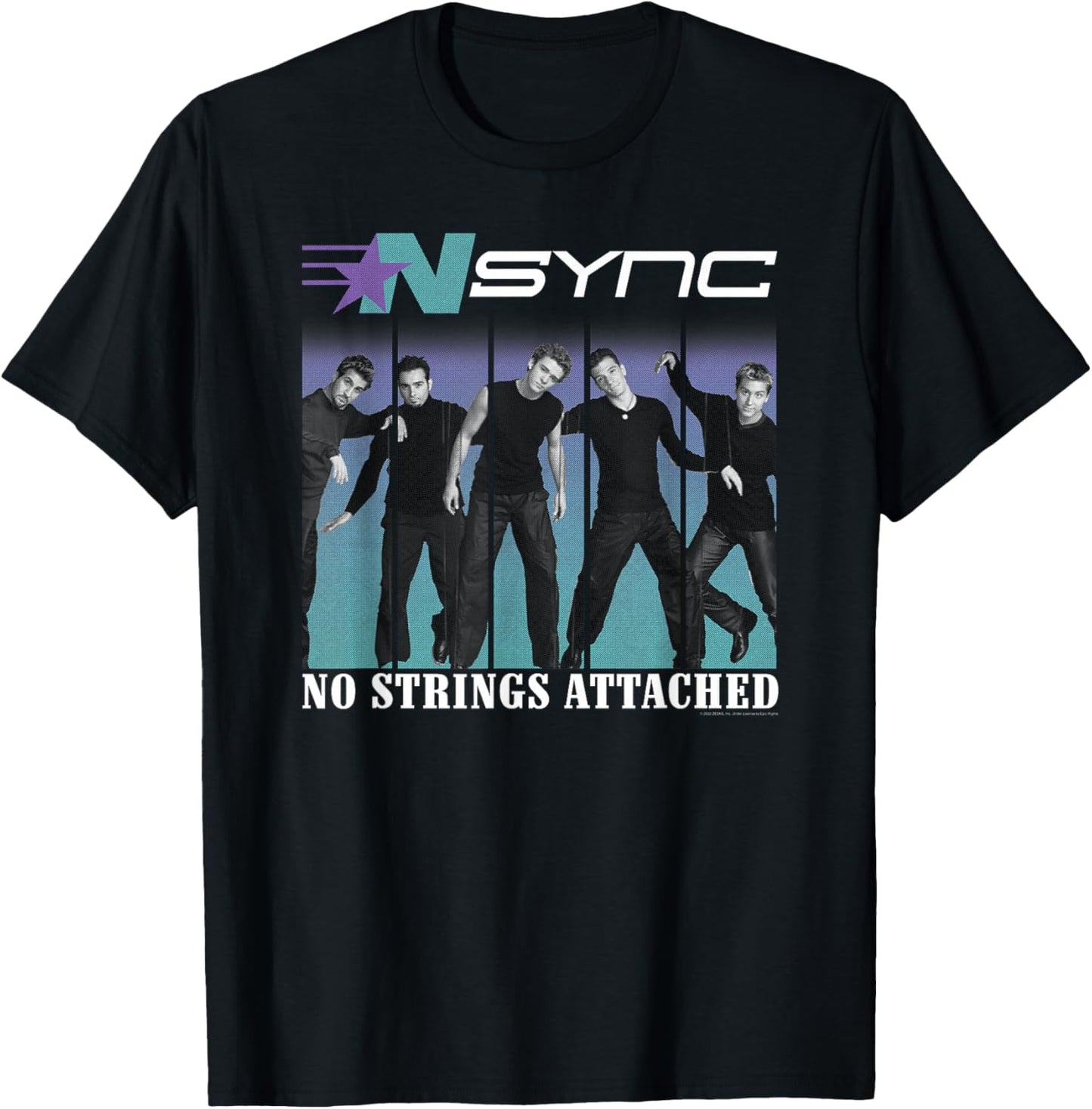 NSYNC Official Bringin' Da Noise T-Shirt - T-Shirt | Black