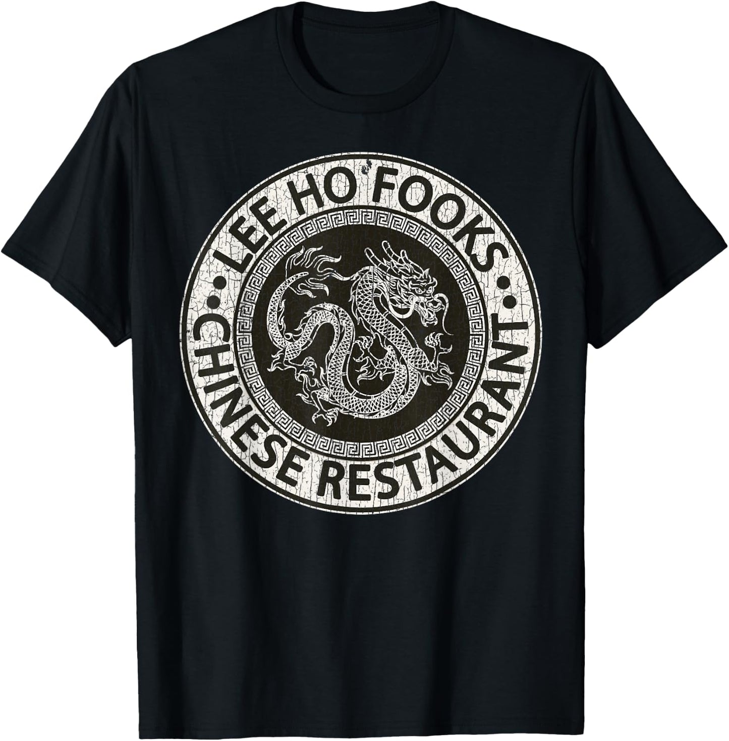 Vintage Lee Ho Fooks Chinese Restaurant T-Shirt - T-Shirt | Black