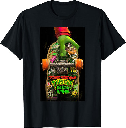 Teenage Mutant Ninja Turtles: Mutant Mayhem Poster T-Shirt - T-Shirt | Black