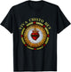 Roman Catholic Sacred Heart Viva Cristo Rey T-Shirt - T-Shirt | Black
